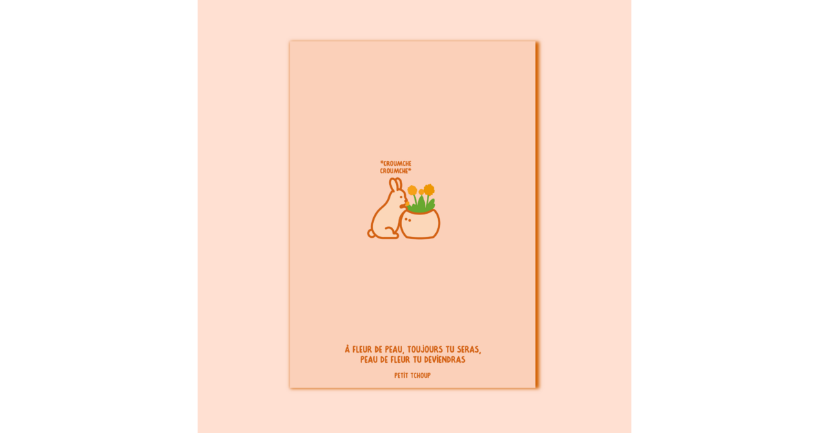 PEAU DE FLEUR - AFFICHES - petit-tchoup